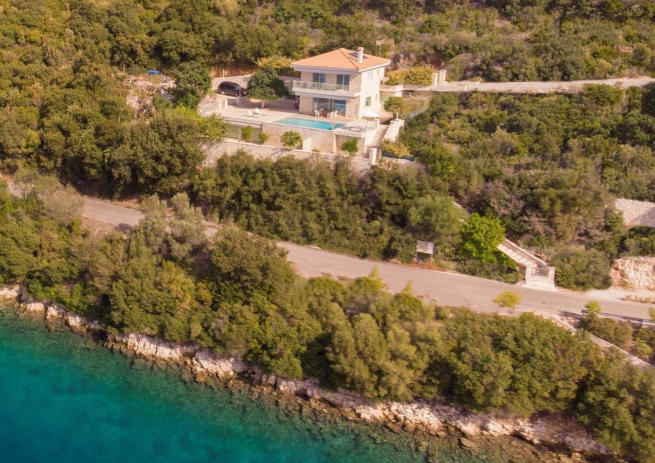 Meganisi Blue Apartment Szpartohóri Kültér fotó